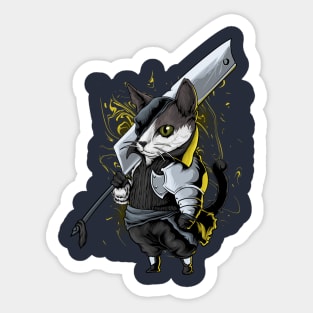 Killer cat Sticker